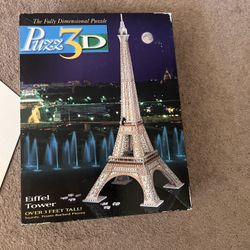 Eiffel Tower3D Puzzle 