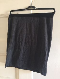 Charcoal skirt