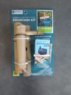 Bamboo Fountain Kit