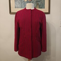 Vintage Italian Wool Coat Size 40 US 12/14