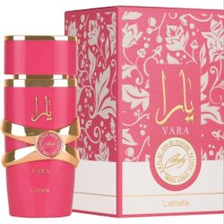 Lattafa Yara Candy - Vanilla, Fruity, Citrus, Floral - Eau de Parfum Long-Lasting Fragrance for Women, 3.40 Ounce / 100 ml
