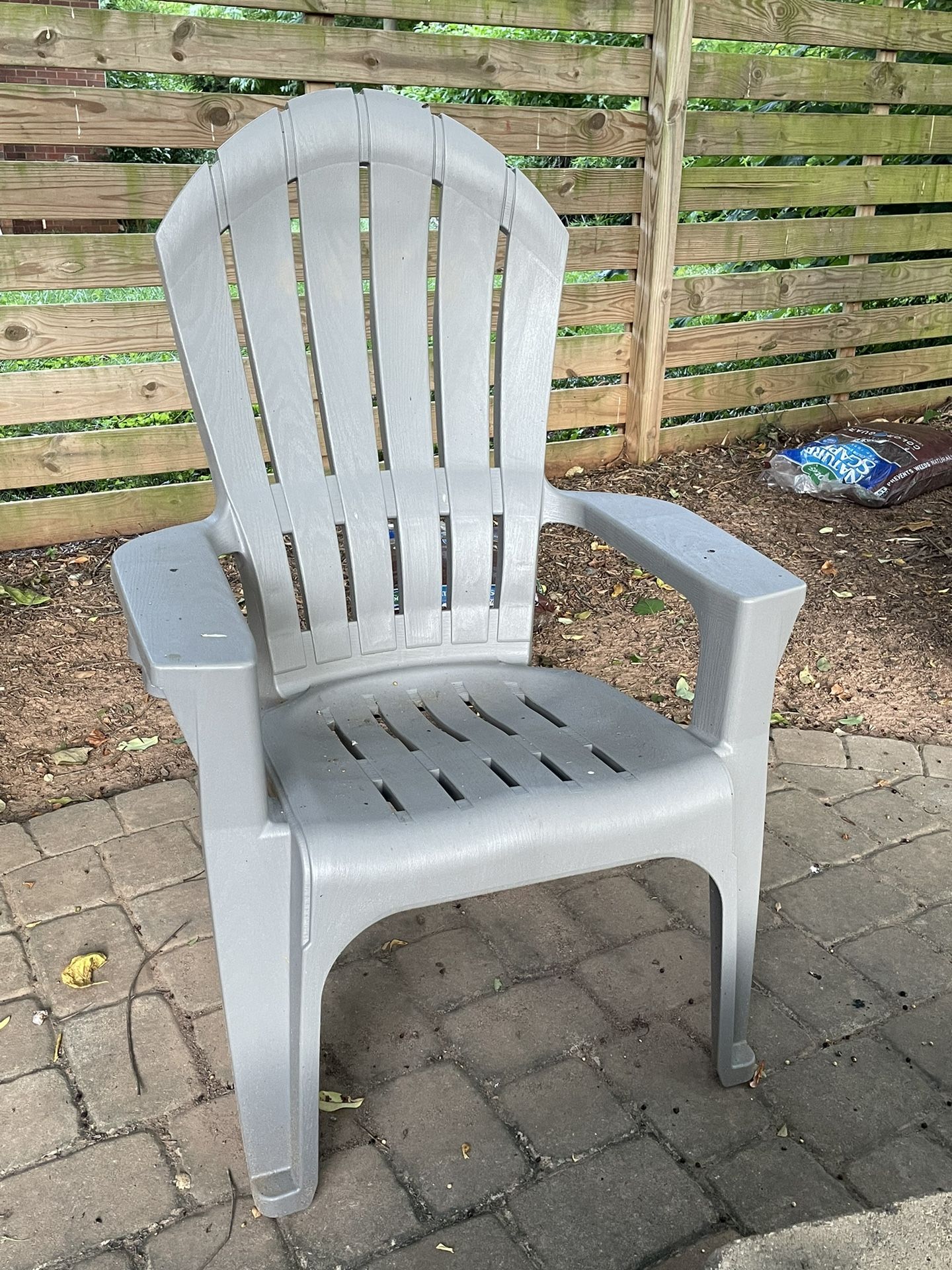 Four Outdoor Chairs