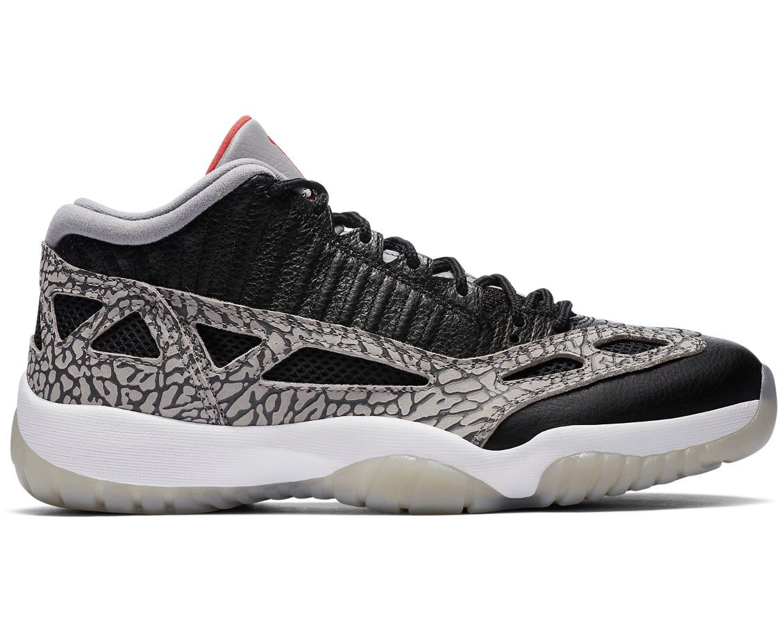 Air Jordan 11 Low IE Black Cement PREORDER ANY SIZE