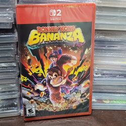 NINTENDO SWITCH 2 DONKEY KONG BANANZA BRAND NEW FACTORY SEALED