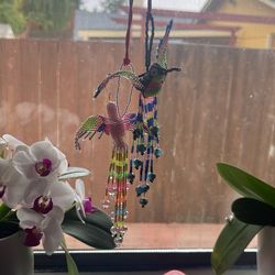 Hummingbirds Keychain