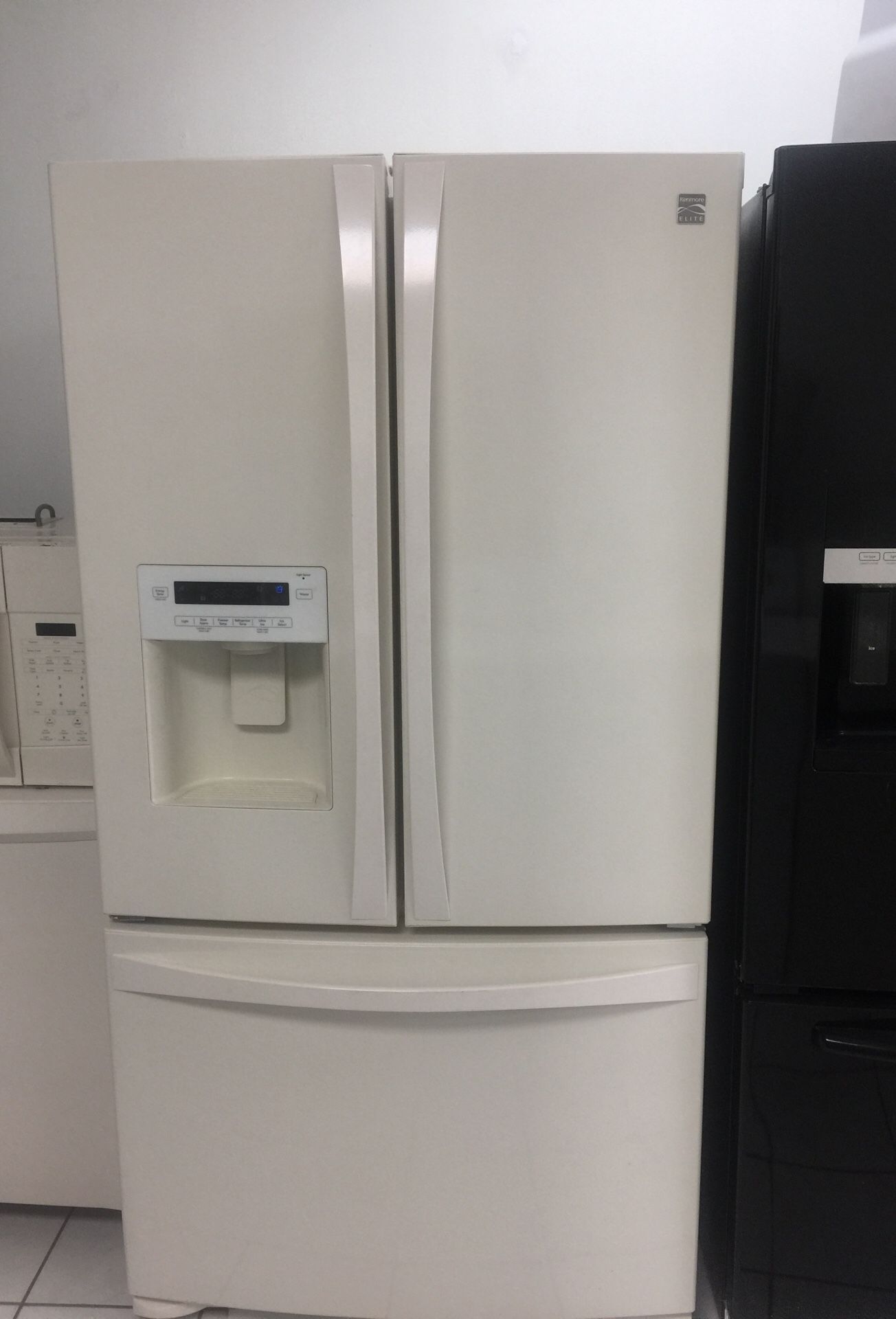 36” KENMORE ELITE ALMOND FRIDGE