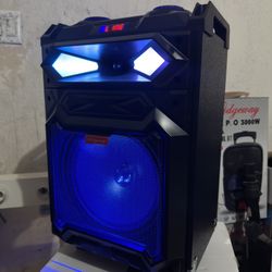 Rechargeable Speaker System With Mic 