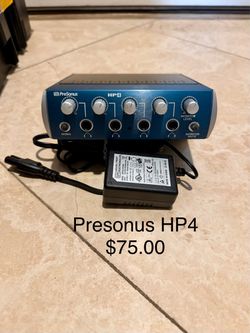 Presonus HP4 Headphone Amp