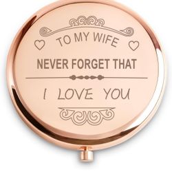 Personalized Gifts for Wife, Unique Wife Gifts from Husband, Sentimental Mothers Day Birthday Gifts Anniversary Romantic Gifts for Wife, Engraved Comp