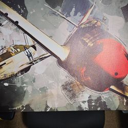 Airplane Canvas Wall Decor 