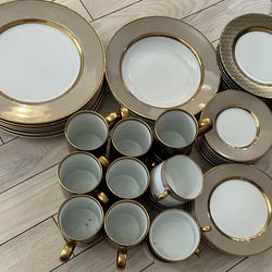 Fitz and Floyd porcelain dishes