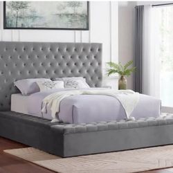 Storage Bed With Queen Size Mattress 