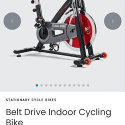 Sunny Health & Fitness SF-B1002 Belt Drive Indoor Cycling Bike
