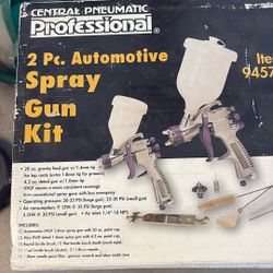 2 Pc Spray Gun Kit 