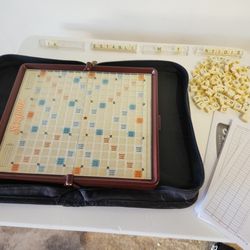 Compact Scrabble Game For Travel 