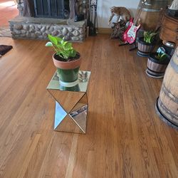 Mirror End Table And More