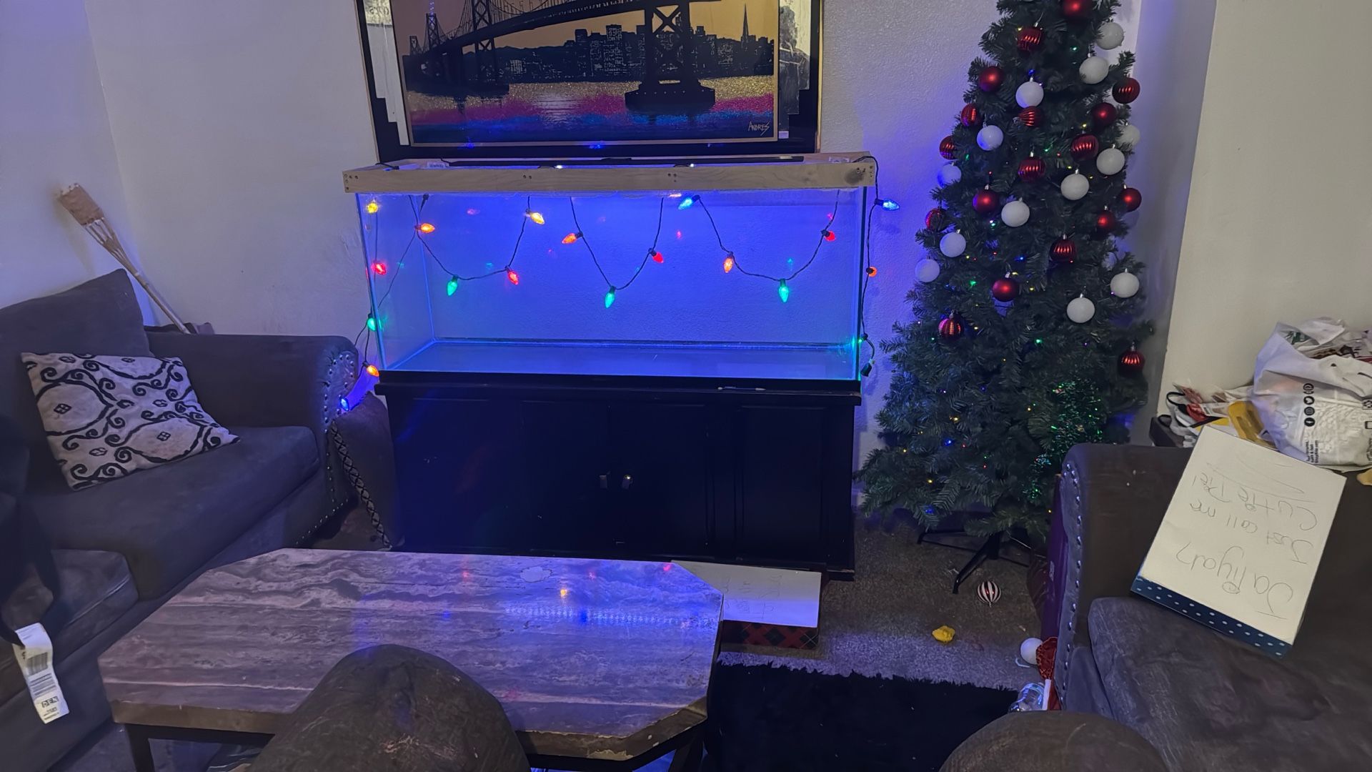 90gal Aquarium And Stand
