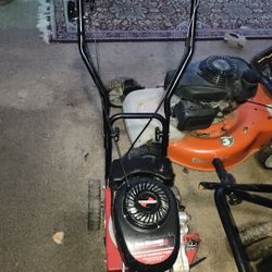 Lawn Mowers, Pressure Washer, Gas Edgers 