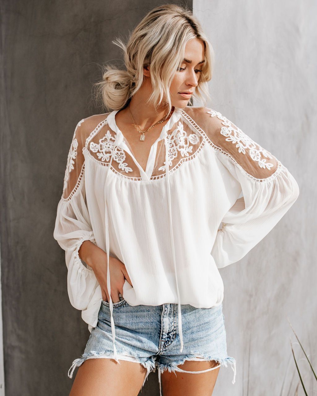 Lace Blouse