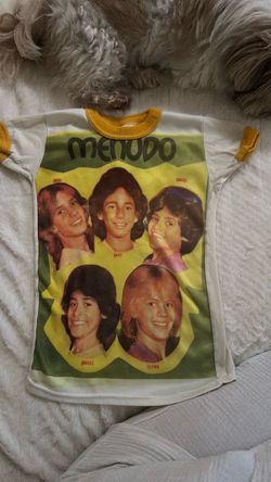 Vintage Menudo Band Graphic Ringer T-Shirt