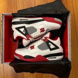 Jordan 4 Fire Red 