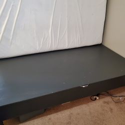 MOVING SALE!! Full Size Bed With Storage + Mattress