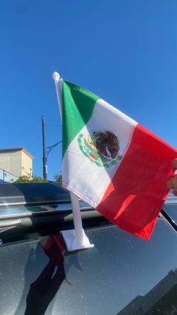 Mexico car flag