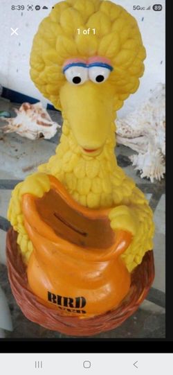 Big Bird Sesame Street Coin Bank