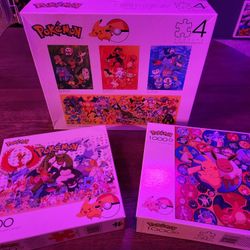 Pokemon Puzzles (New In Box)