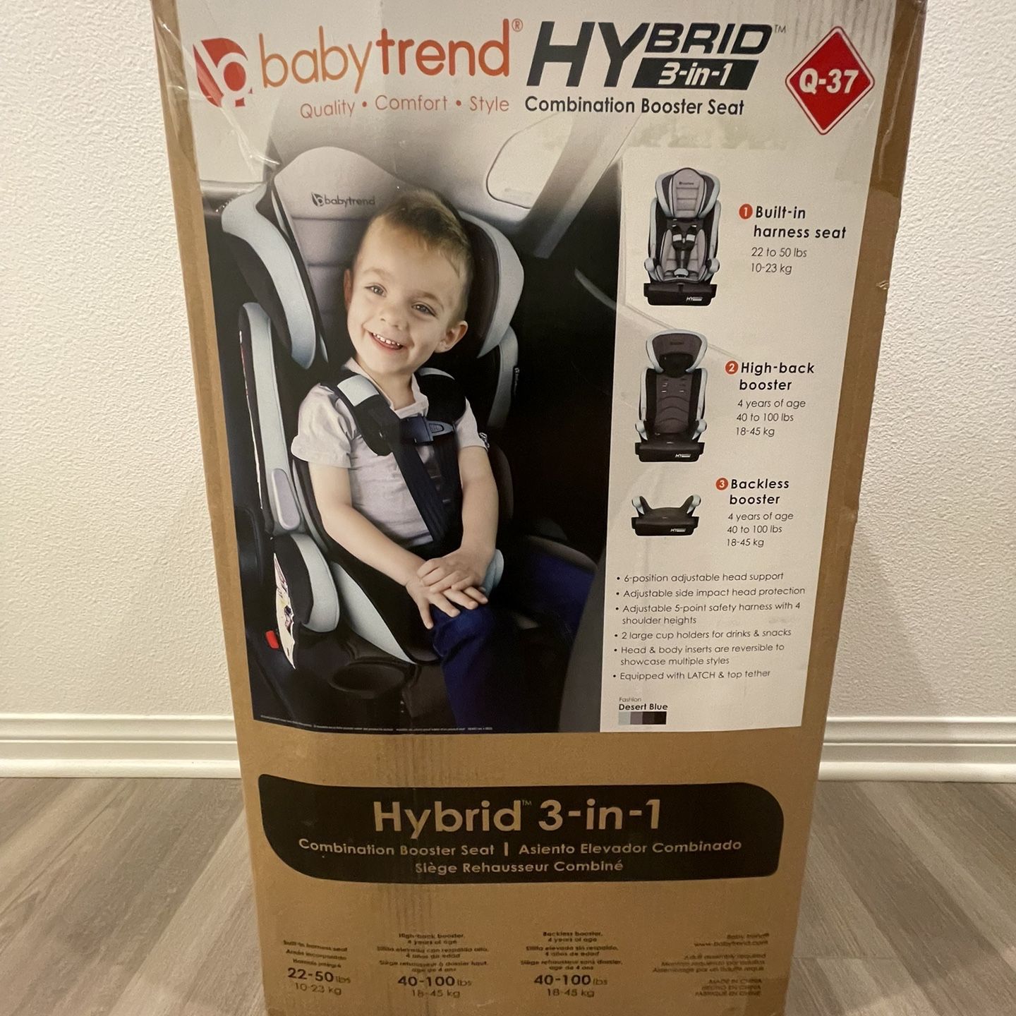 Baby Trend Hybrid 3 in 1 Booster Seat