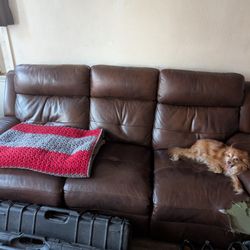 Leather Couch