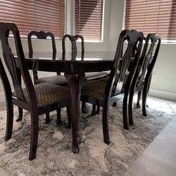 Dining Set And Big Coffee Table