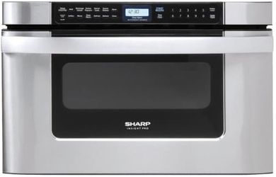 Sharp Insight Pro Series 24" Stainless Steel Microwave Drawer New