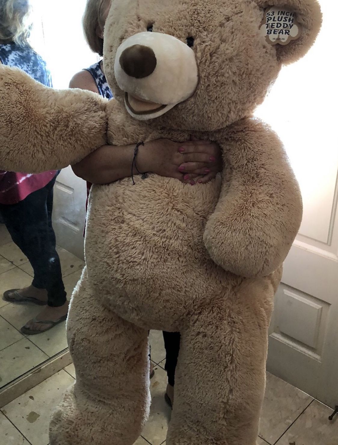 New 53 inch giant plush teddy bear