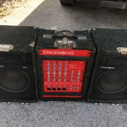 2 Way Stage Speaker 