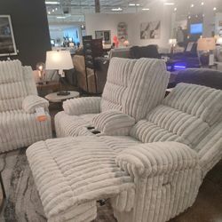 Color Options Corduroy Fabric Recliner, Reclining Sofa, Reclining Loveseat Forest Lake 👉 PLEASE ASK FOR JON GREEN WHEN YOU ARRIVE!