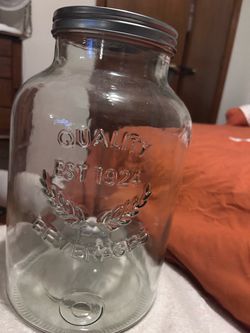 2 gallon glass dispenser