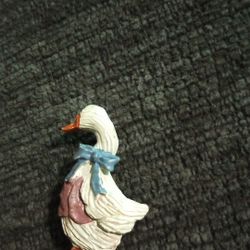 Vintage Goose Brooch