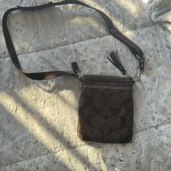 Brown Coach Bag 