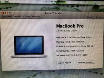 MacBook  Pro  13”   2010