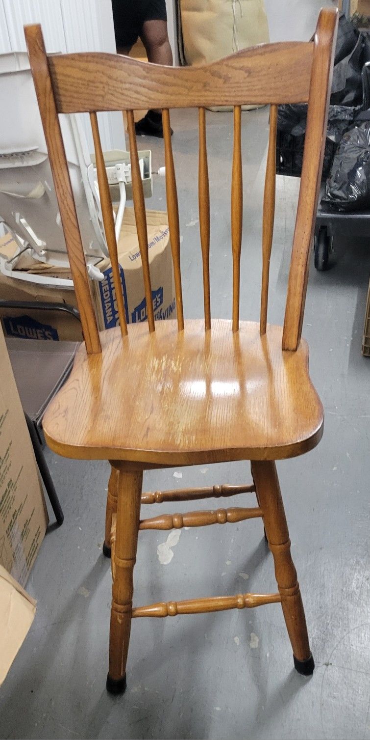 Chair Wooden Stool - Set of 2