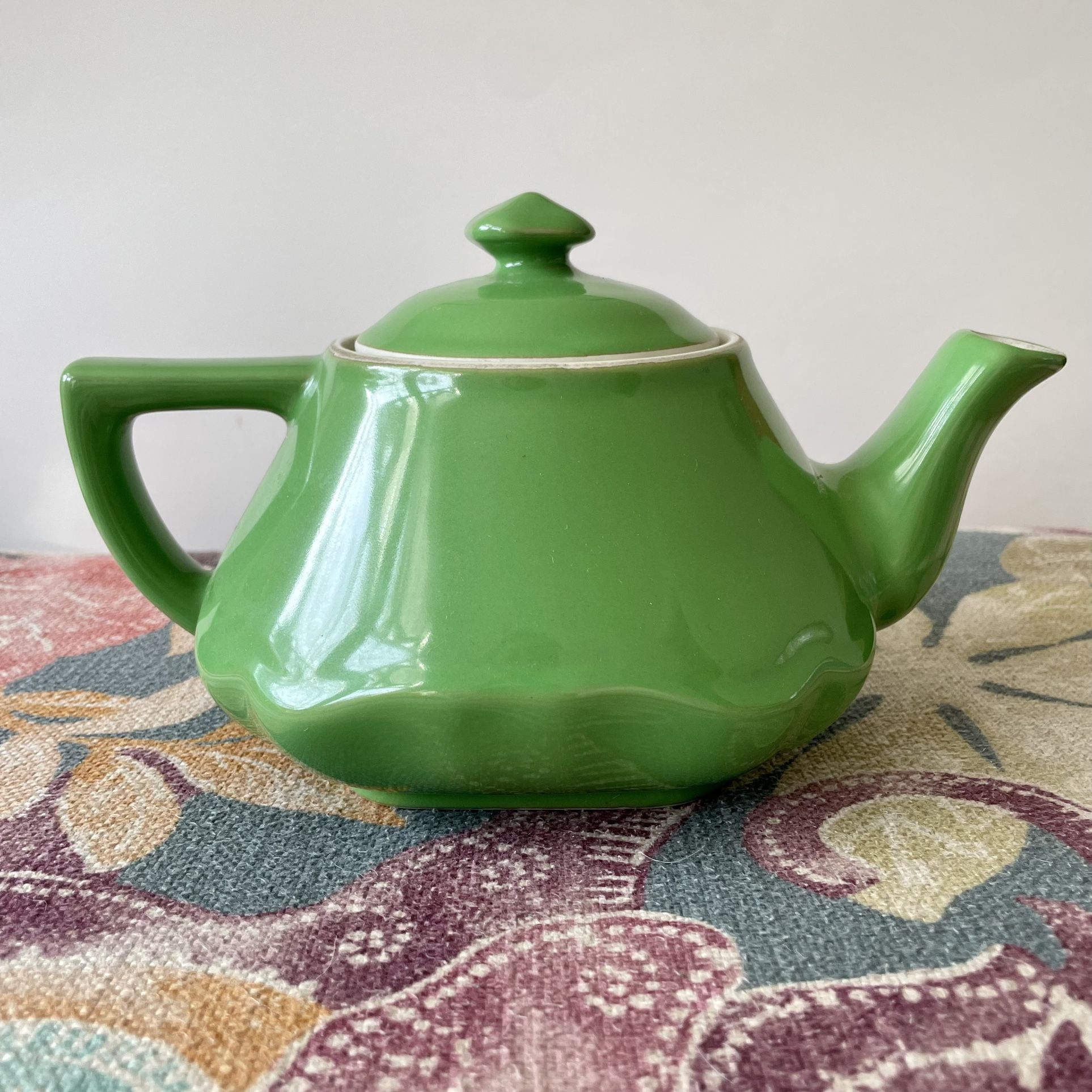 Vintage Hall Teapot Green