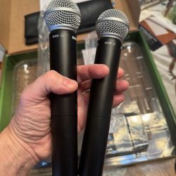 Shure Wireless Dual BLX288/SM58-H10