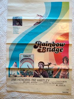 Rainbow Bridge Jimi Hendrix Movie Poster 1972