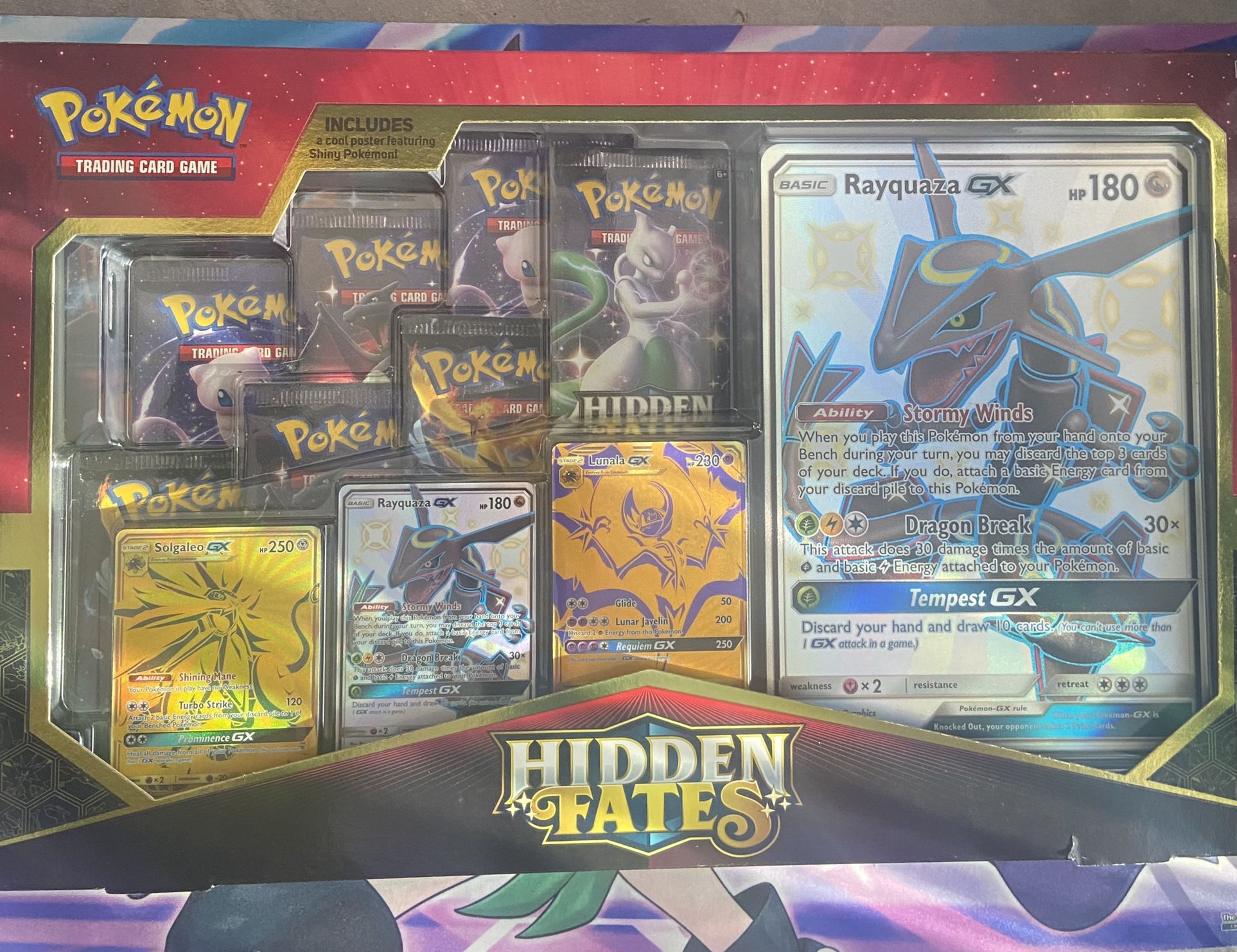 Pokémon Sun And Moon Hidden Fates Premium Powers Collection 