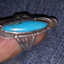 Vintage 925 Ring .real Stone. 