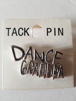 Dance Grandpa pin/brooch