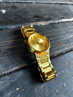 Nixon Gold-Tone Stainless Steel Watch