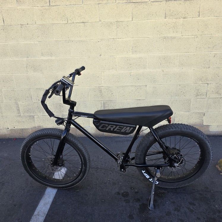 Crew Dart 750 watt ebike electric bike,