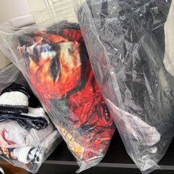 New Halloween Fleece Throw Blanket 50x80 inches - Soft Cozy Raschel Polyester Blanket - Horror Movie Decor Gift 